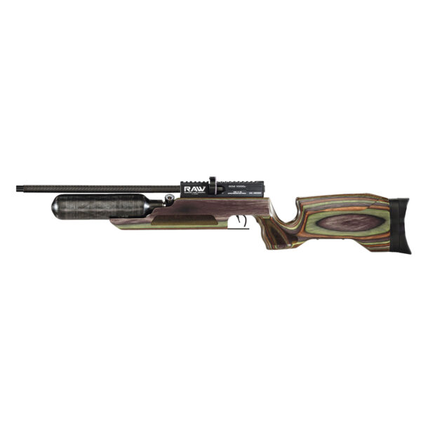 RAW Mini Hunter HM1000x – Green Camo Wood Laminate Rifle