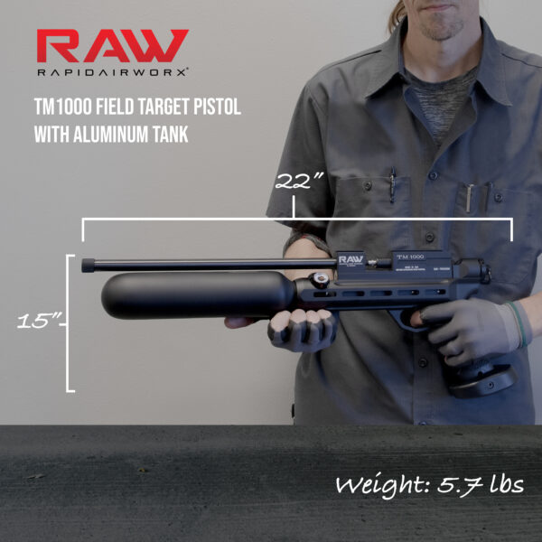 TM1000 Size Comparison - CF Tank
