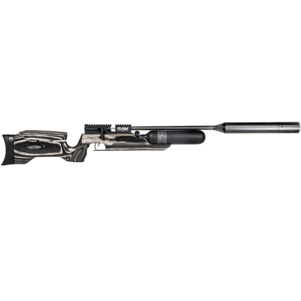 HM1000x LRT – Black Wood Laminate Stock with Moderator Sidelever