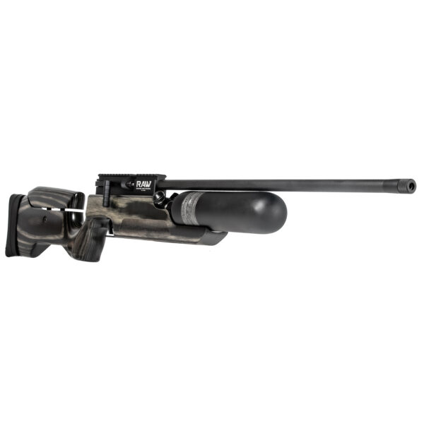 RAW HM1000x LRT Black Wood Laminate Stock No Moderator Angle Sidelever