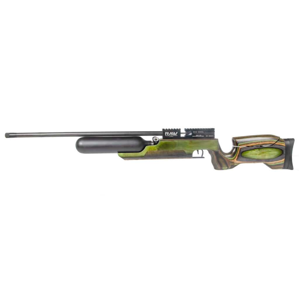 RAW HM1000x LRT Green Camo Wood Laminate Rifle