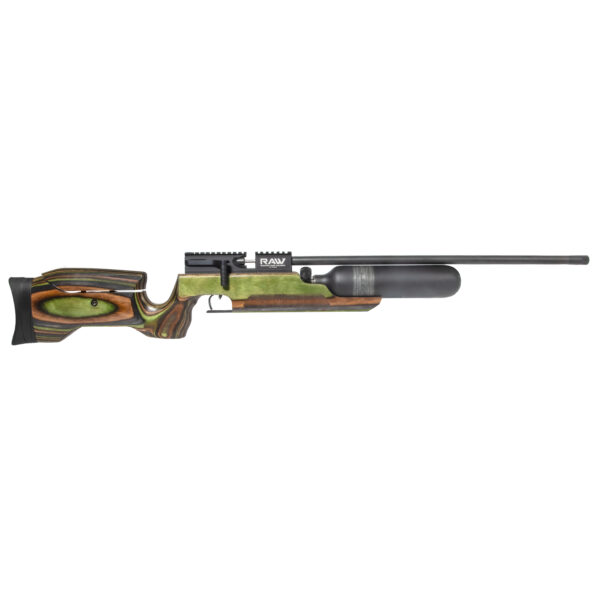 RAW HM1000x LRT Camo Laminate Stock No Moderator Sidelever View
