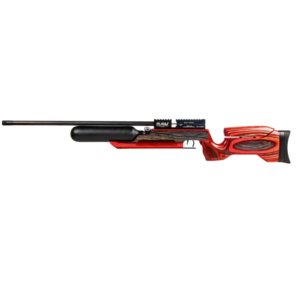 RAW HM1000x LRT Red Wood Laminate Air Rifle