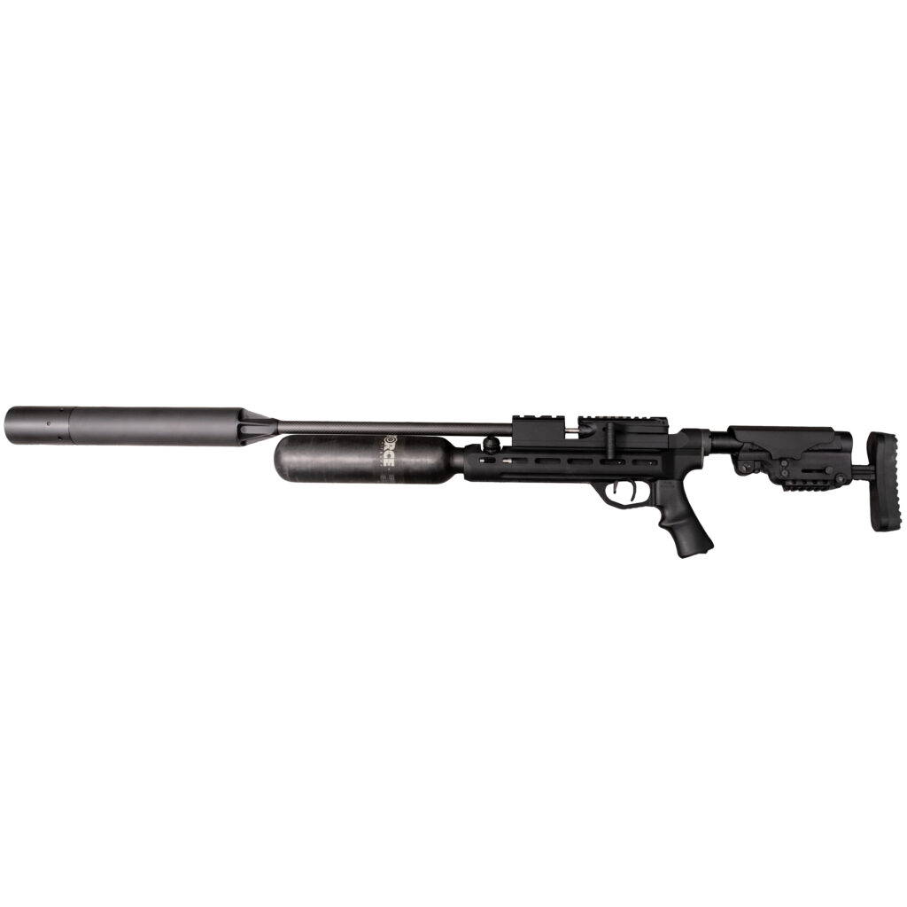 RAW HM1000x Chassis Rifle with Moderator – Left-Handed .25 Cal