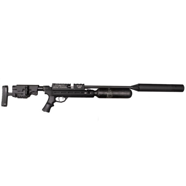 RAW HM1000x Chassis Rifle with Moderator – Left-Handed .25 Cal