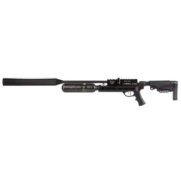 RAW HM1000x Chassis Rifle with Moderator – Blem Ambidextrous .25 Cal