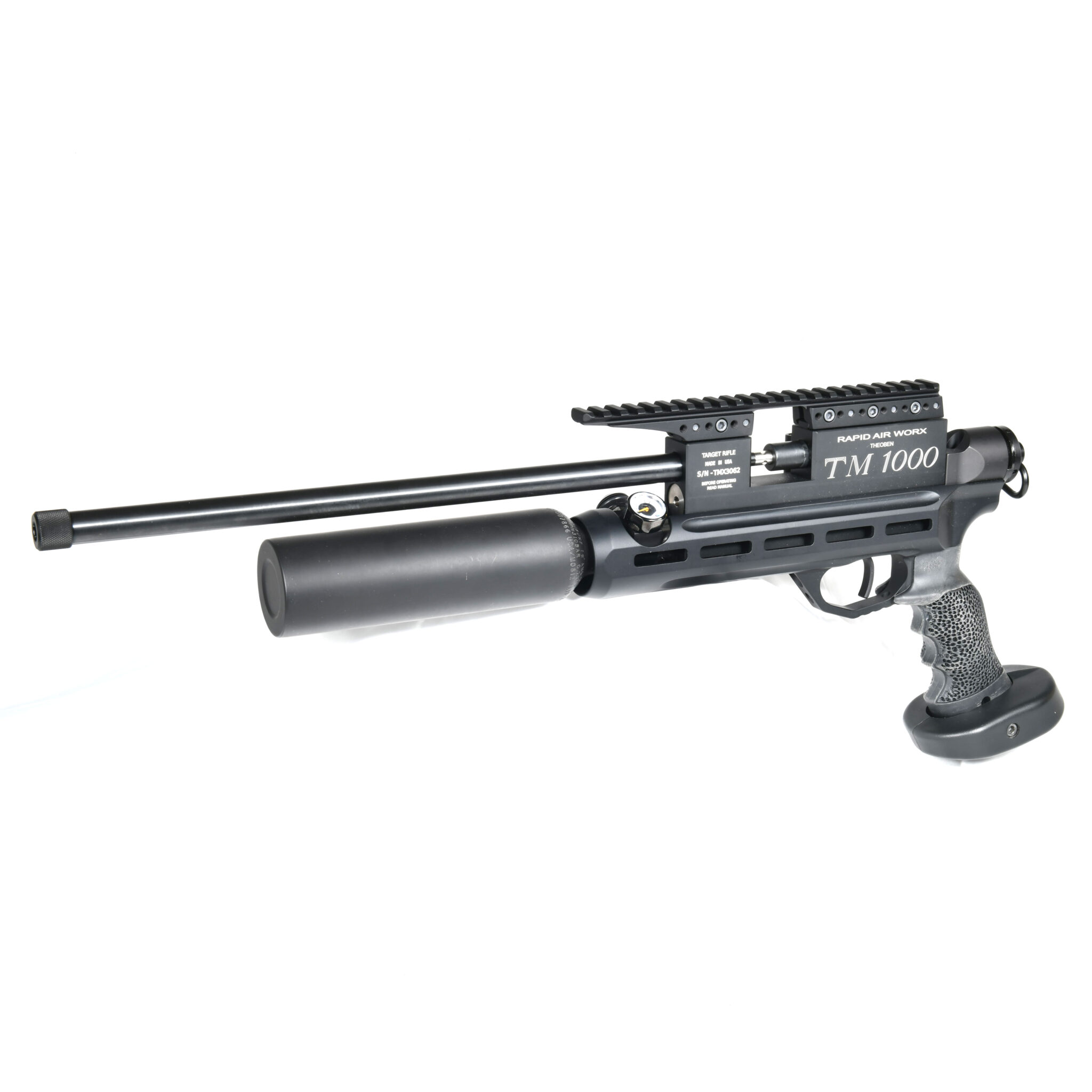 TM Pistol Picatinny Rail on full pistol